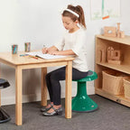 ECR4Kids ACE Sgabello Wobble per un coinvolgimento attivo del core, altezza seduta 38 cm, seduta flessibile