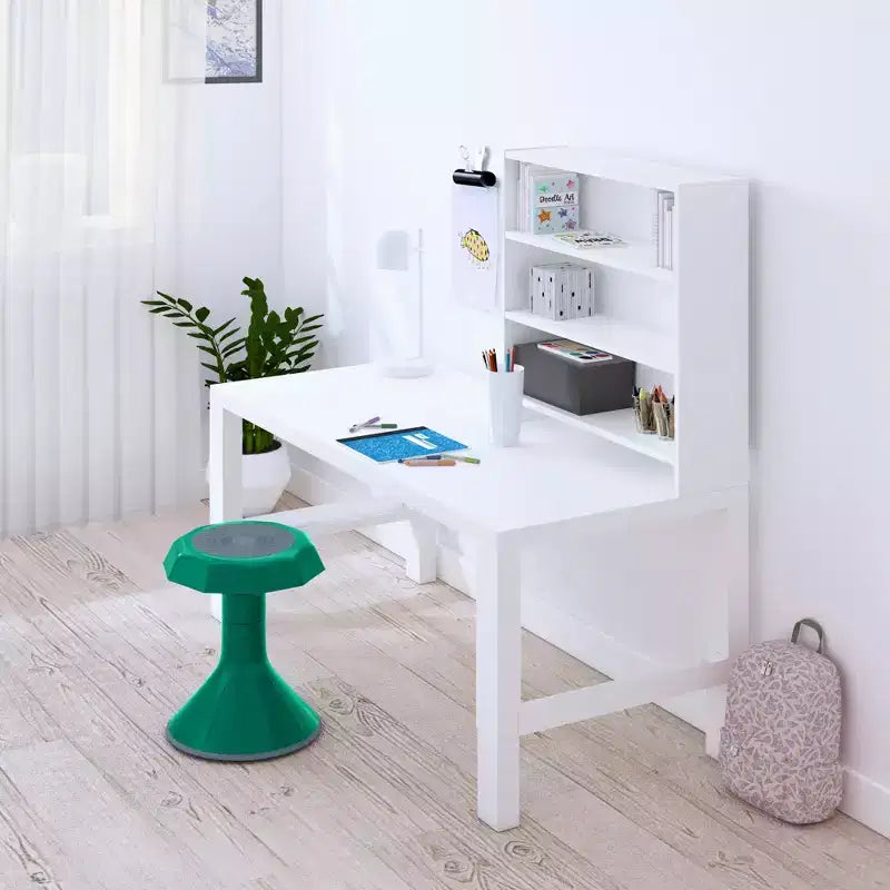 ECR4Kids ACE Sgabello Wobble per un coinvolgimento attivo del core, altezza seduta 38 cm, seduta flessibile