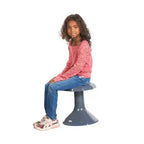 ECR4Kids ACE Sgabello Wobble per un coinvolgimento attivo del core, altezza seduta 38 cm, seduta flessibile