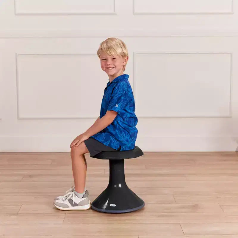 ECR4Kids ACE Sgabello Wobble per un coinvolgimento attivo del core, altezza seduta 38 cm, seduta flessibile