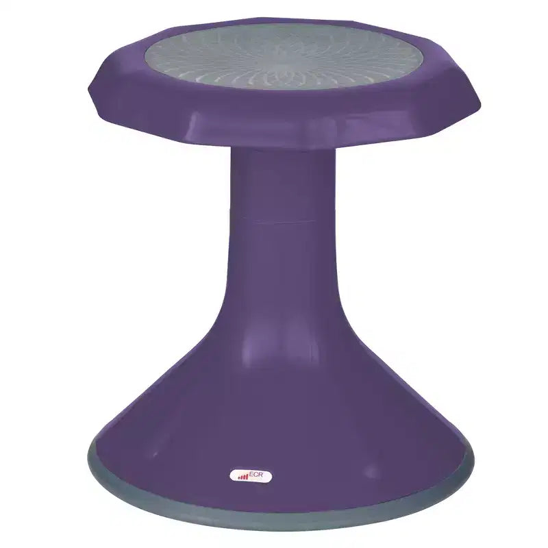 ECR4Kids ACE Sgabello Wobble per un coinvolgimento attivo del core, altezza seduta 38 cm, seduta flessibile