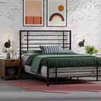 Struttura letto in metallo eLuxury Modern Industrial Colton