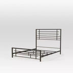 Struttura letto in metallo eLuxury Modern Industrial Colton