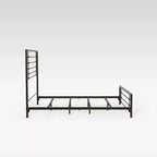 Struttura letto in metallo eLuxury Modern Industrial Colton