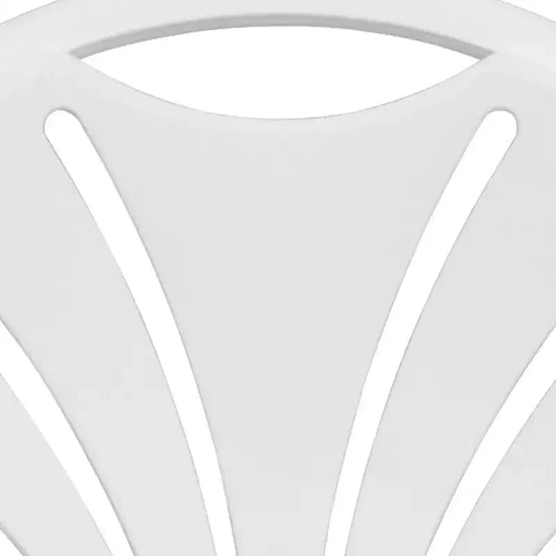 Flash Furniture Confezione da 8 sedie pieghevoli HERCULES Series con schienale a ventaglio in plastica, capacità 295 kg