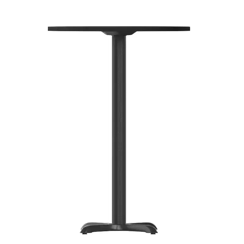 Flash Furniture Piano Tavolo Rotondo Laminato da 36'' con Base Tavolo Altezza Bar da 30'' x 30''