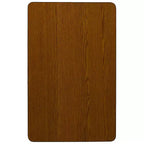 Tavolo da attività rettangolare Flash Furniture 60x120 cm con piano in laminato HP - Gambe corte regolabili in altezza