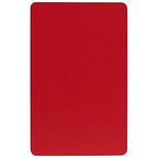 Tavolo da attività rettangolare Flash Furniture 60x120 cm con piano in laminato HP - Gambe corte regolabili in altezza