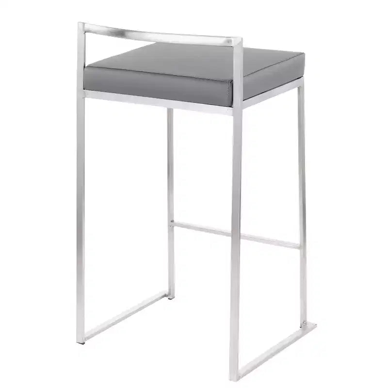 Set di 2 sgabelli da bar impilabili Fuji Contemporary - LumiSource