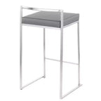 Set di 2 sgabelli da bar impilabili Fuji Contemporary - LumiSource
