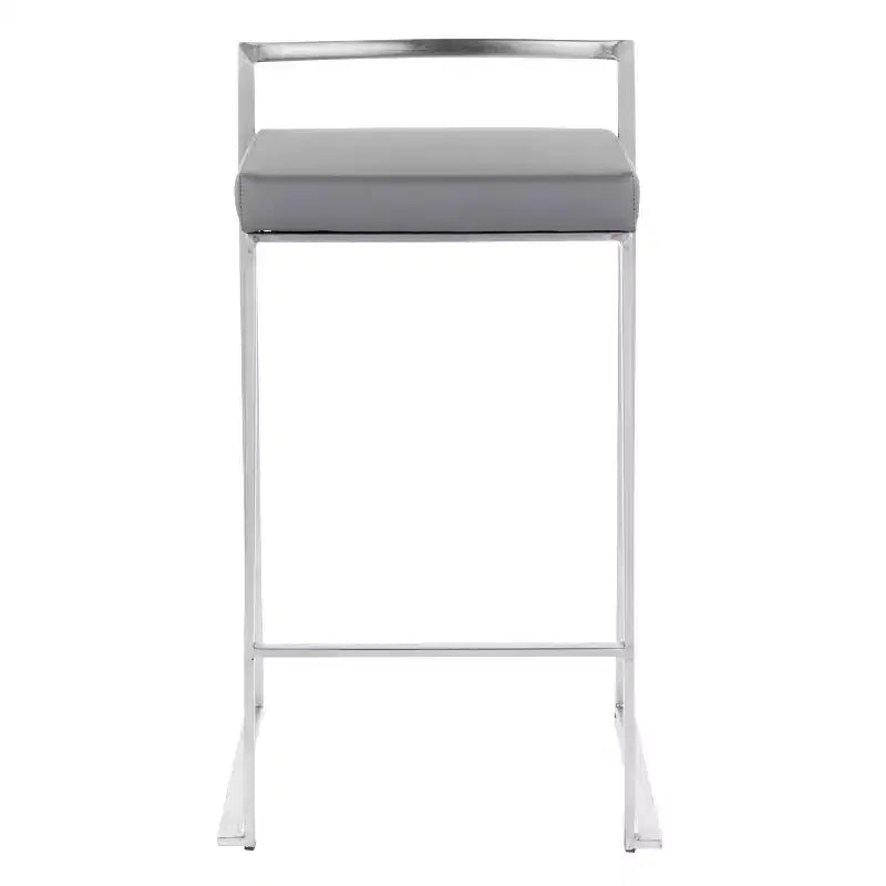 Set di 2 sgabelli da bar impilabili Fuji Contemporary - LumiSource