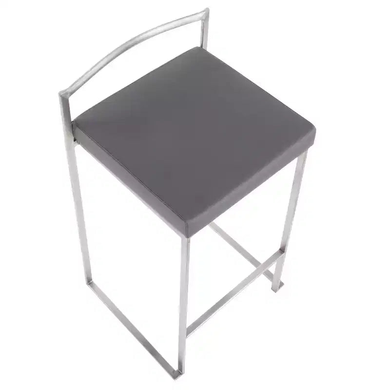 Set di 2 sgabelli da bar impilabili Fuji Contemporary - LumiSource