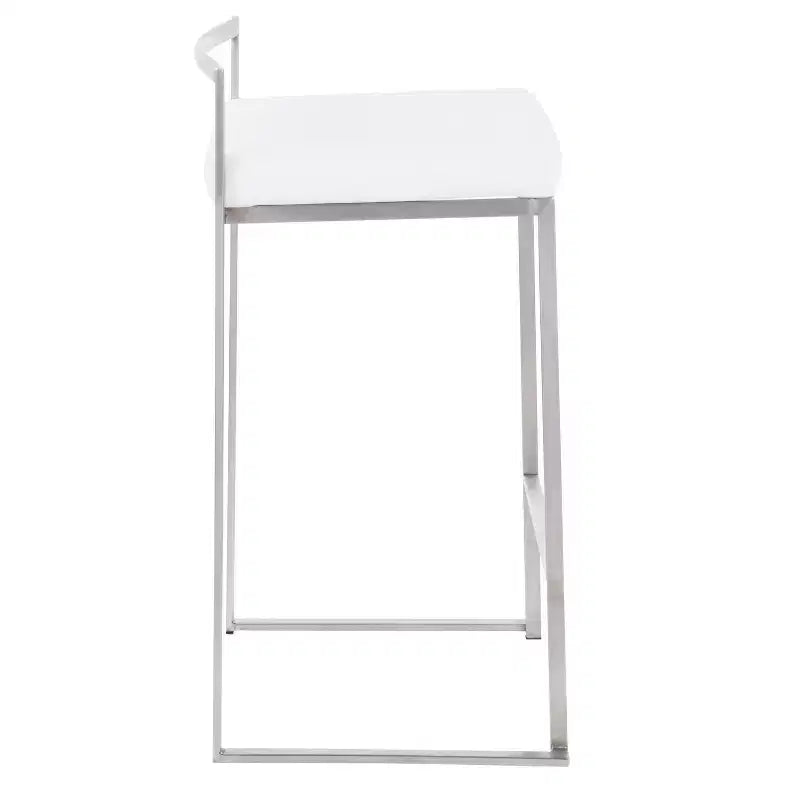 Set di 2 sgabelli da bar impilabili Fuji Contemporary - LumiSource