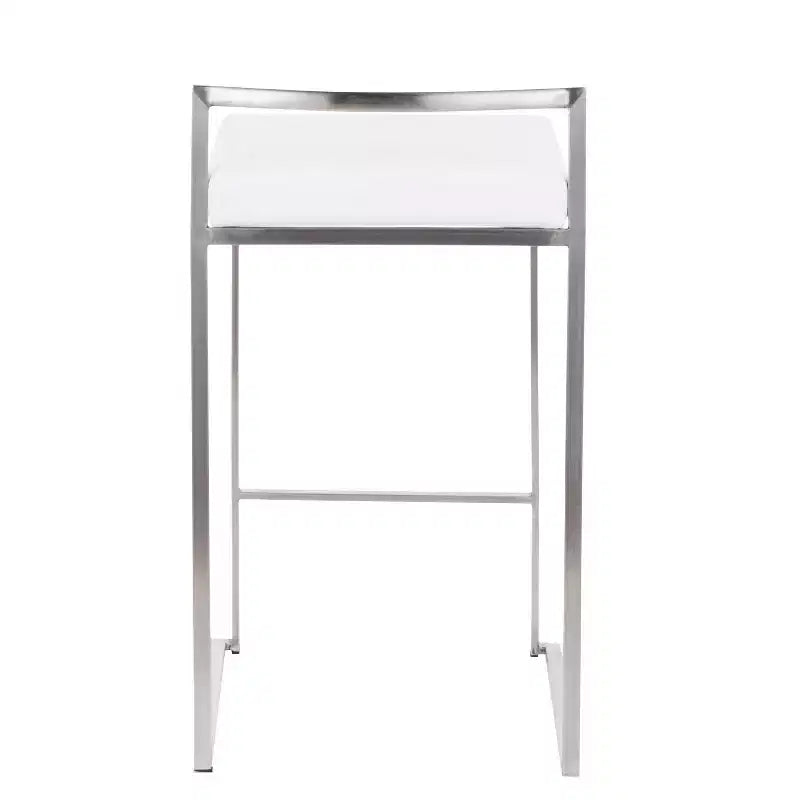 Set di 2 sgabelli da bar impilabili Fuji Contemporary - LumiSource