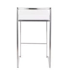 Set di 2 sgabelli da bar impilabili Fuji Contemporary - LumiSource