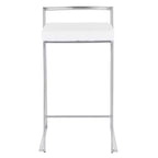 Set di 2 sgabelli da bar impilabili Fuji Contemporary - LumiSource