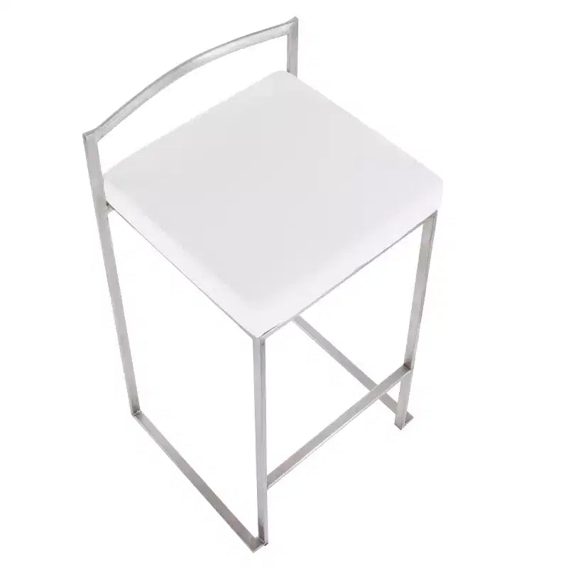 Set di 2 sgabelli da bar impilabili Fuji Contemporary - LumiSource