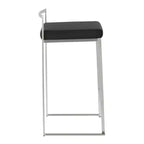 Set di 2 sgabelli da bar impilabili Fuji Contemporary - LumiSource