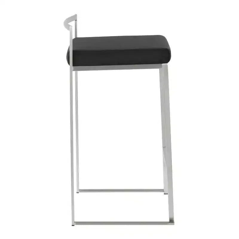 Set di 2 sgabelli da bar impilabili Fuji Contemporary - LumiSource