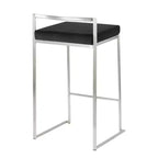 Set di 2 sgabelli da bar impilabili Fuji Contemporary - LumiSource
