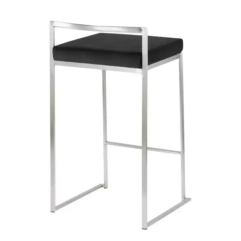 Set di 2 sgabelli da bar impilabili Fuji Contemporary - LumiSource