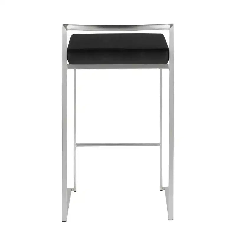 Set di 2 sgabelli da bar impilabili Fuji Contemporary - LumiSource