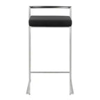 Set di 2 sgabelli da bar impilabili Fuji Contemporary - LumiSource
