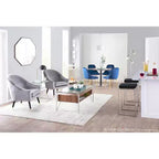 Set di 2 sgabelli da bar impilabili Fuji Contemporary - LumiSource