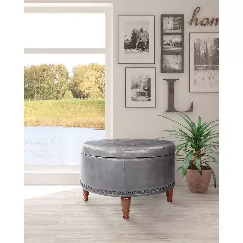 Pouf Contenitore Alloway - OSP Home Furnishings