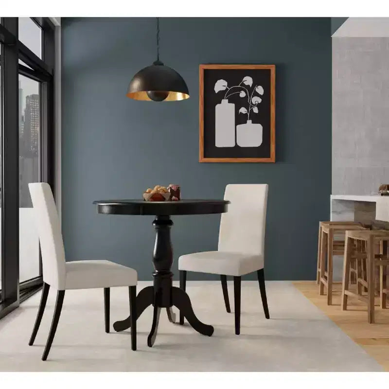 Tavolo da bar con piedistallo rotondo Carolina Living 36 Salem