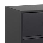Comò moderno di metà secolo Milo a 7 cassetti - Prepac