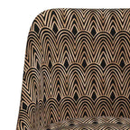 Sgabello da Bar Skyline Furniture Sherrie con Schienale Curvo Fantasia
