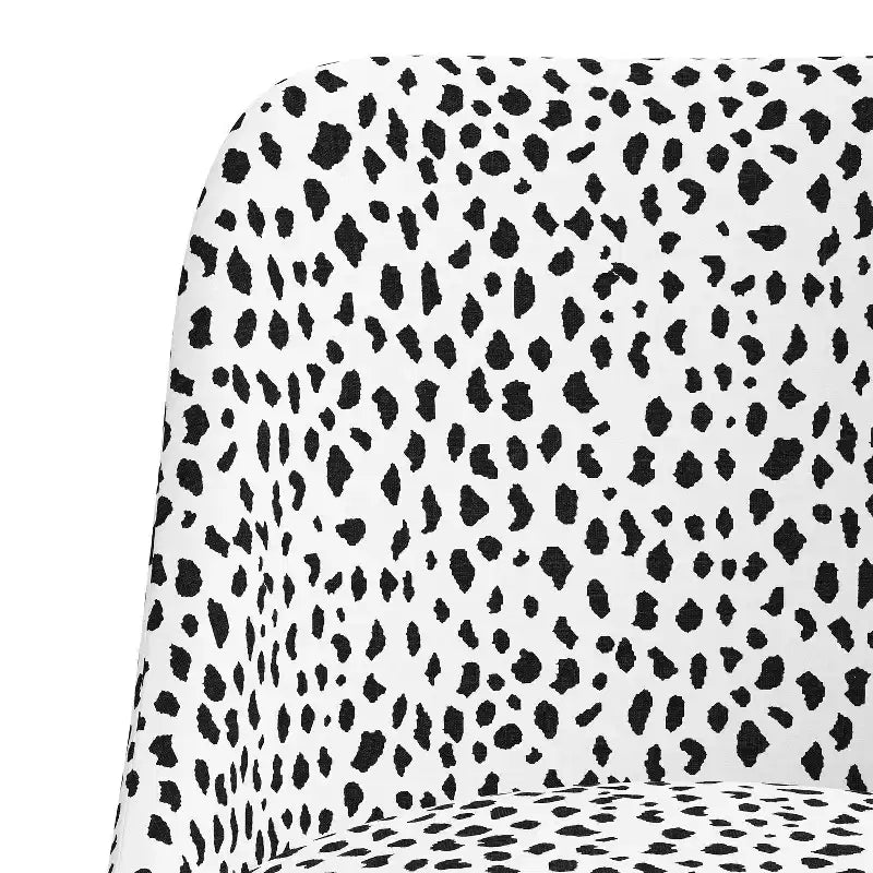Sgabello da Bar Skyline Furniture Sherrie con Schienale Curvo Fantasia