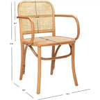 Sedia da pranzo in canna Keiko - DCH9503 - Safavieh