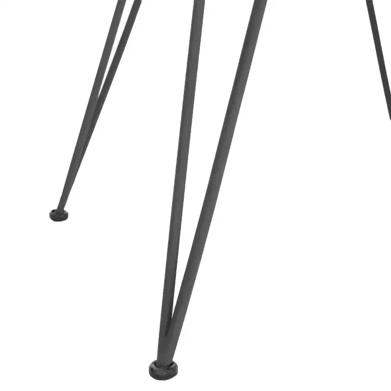 Sedia da pranzo Jadis in pelle intrecciata (Set di 2) - DCH4002 - Bianco/Grigio scuro - Safavieh