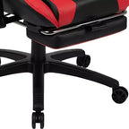 Set Sedia Reclinabile da Gaming Flash Furniture con Scrivania, Poggiapiedi, Portabicchieri, Gancio per Cuffie e Supporto per Monitor/Smartphone