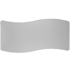 Flash Furniture Tavolo Attività Rettangolare Mobile 26W x 60L a Onda Flessibile Collaborativo in Laminato Termico - Gambe Regolabili ad Altezza Standard