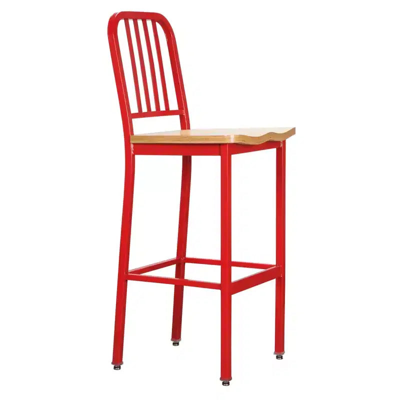 Set di 2 sgabelli da bar in metallo Frazier - Linon