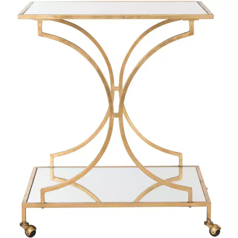 Ignatius Bar Cart - FOX2555 - Safavieh
