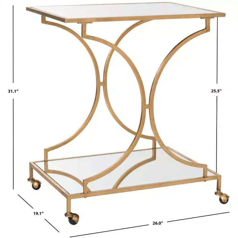 Carrello bar Ignatius - FOX2555 - Safavieh