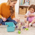 ECR4Kids Streamline 10 armadietti per vassoi e 10 contenitori a bocca di lupo, 5x2, mobili per bambini