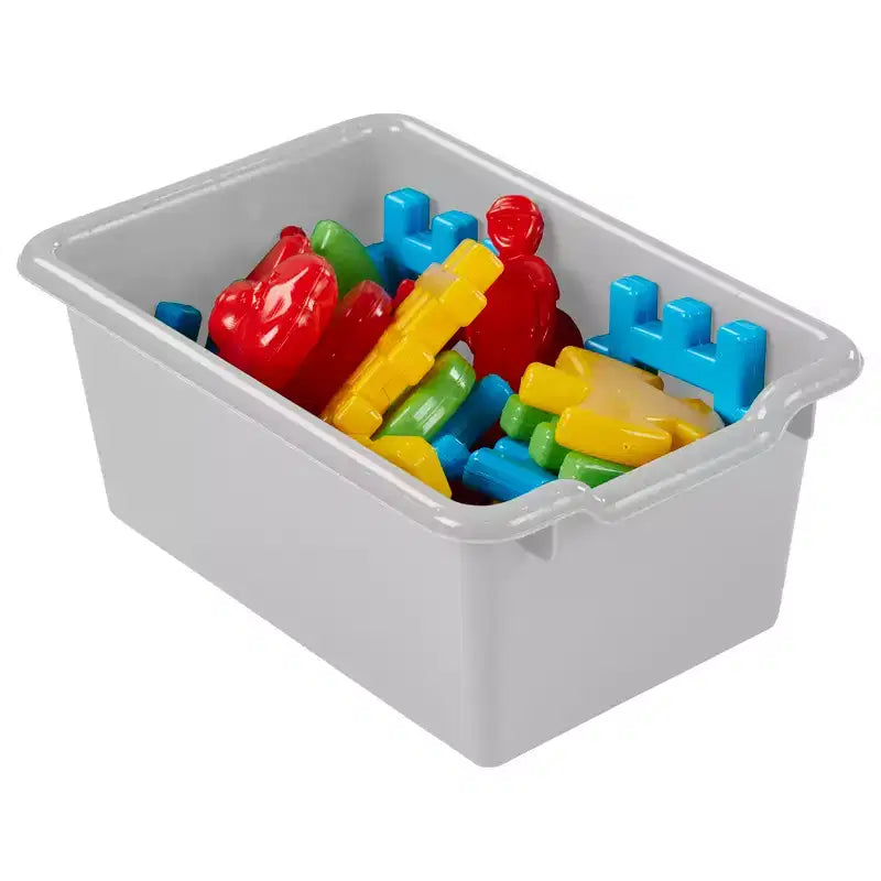 ECR4Kids Streamline 10 armadietti per vassoi e 10 contenitori a bocca di lupo, 5x2, mobili per bambini