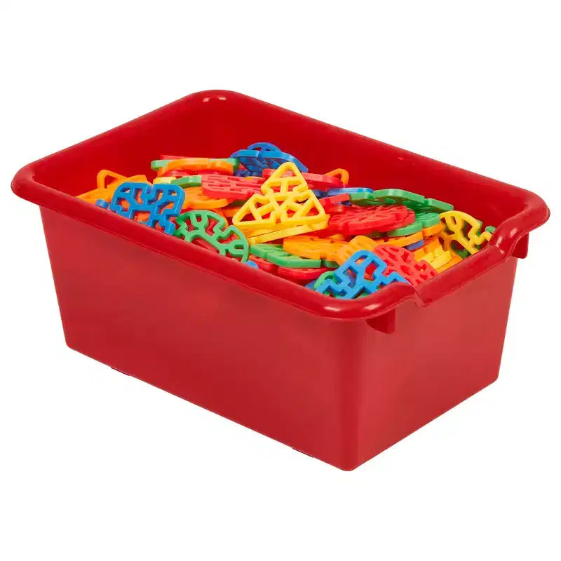 ECR4Kids Streamline 10 armadietti per vassoi e 10 contenitori a bocca di lupo, 5x2, mobili per bambini