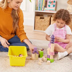 ECR4Kids Streamline 10 armadietti per vassoi e 10 contenitori a bocca di lupo, 5x2, mobili per bambini