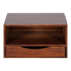 12.5 x 10 x 7 Mensole da Muro Flottanti Hutton con Cassetto - Kate & Laurel All Things Decor