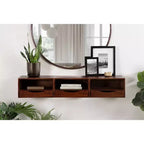 12.5 x 10 x 7 Mensole da Muro Flottanti Hutton con Cassetto - Kate & Laurel All Things Decor