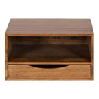 12.5 x 10 x 7 Mensole da Muro Flottanti Hutton con Cassetto - Kate & Laurel All Things Decor