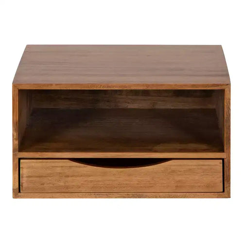 12.5 x 10 x 7 Mensole da Muro Flottanti Hutton con Cassetto - Kate & Laurel All Things Decor