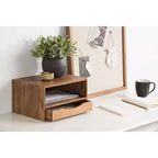12.5 x 10 x 7 Mensole da Muro Flottanti Hutton con Cassetto - Kate & Laurel All Things Decor