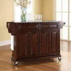 Carrello da Cucina con Piano in Granito a Grandezza Naturale da 52" - Crosley